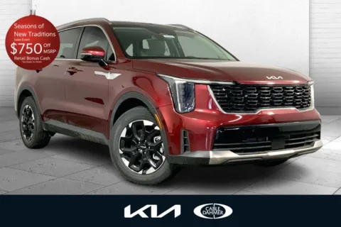 Red 2025 Kia Sorento S for sale in Lee's Summit, MO