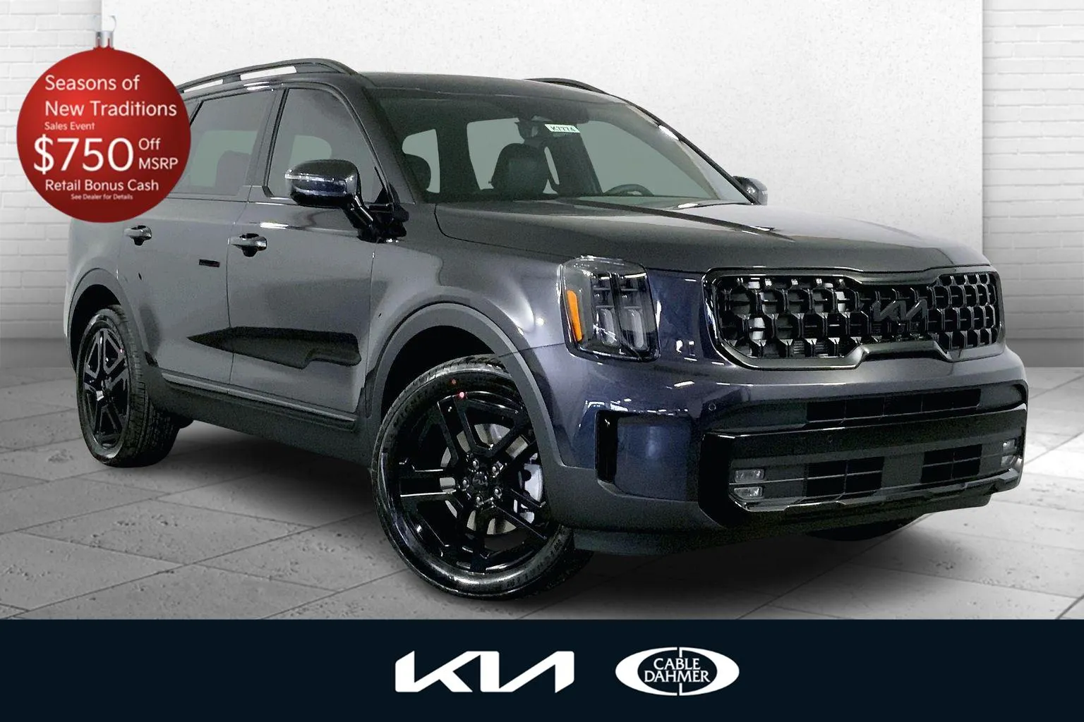 Gray 2025 Kia Telluride SX-Prestige X-Line for sale in Lee's Summit, MO