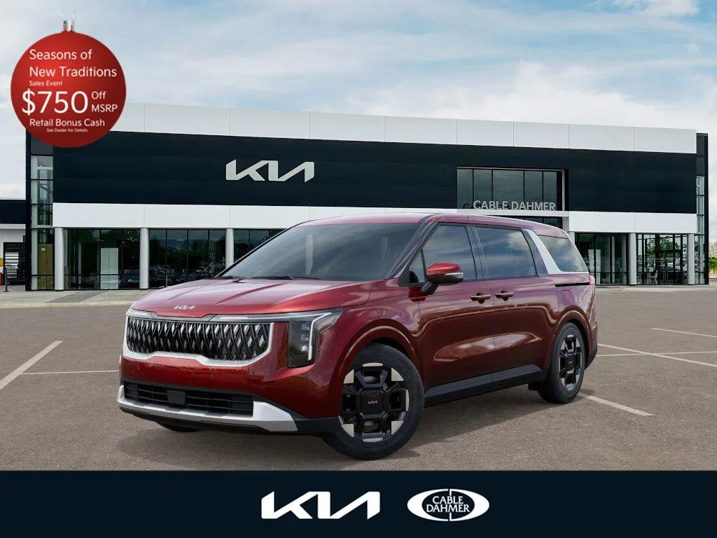 Red 2025 Kia Carnival EX for sale in Lee's Summit, MO