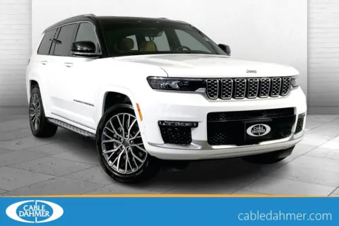 White 2022 Jeep Grand Cherokee L Summit Reserve for sale in Lee's Summit, MO