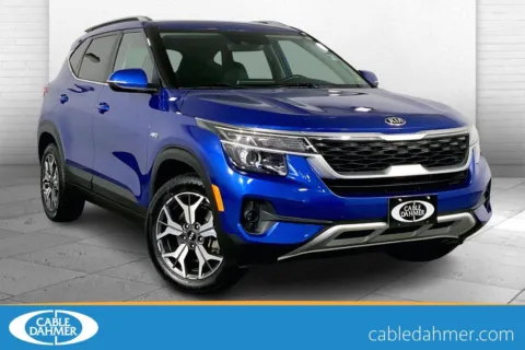 Blue 2021 Kia Seltos EX for sale in Lee's Summit, MO