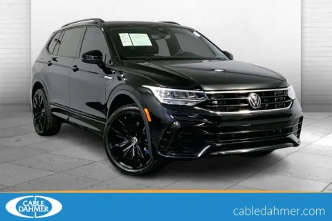 Black 2022 Volkswagen Tiguan SE R-Line Black for sale in Lee's Summit, MO