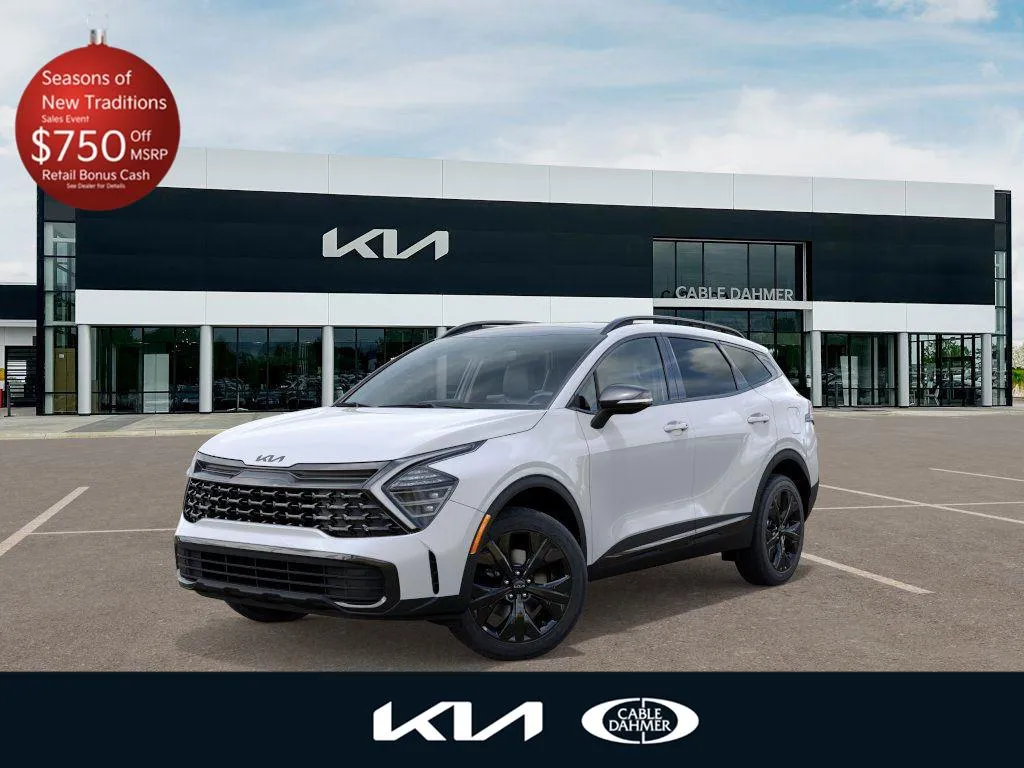 White 2025 Kia Sportage Plug-In Hybrid X-Line for sale in Lee's Summit, MO