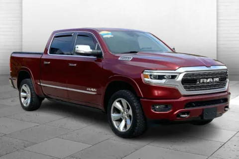 Red 2019 RAM 1500 Limited Crew Cab 4x4 5'7' Box for sale in Lee's Summit, MO