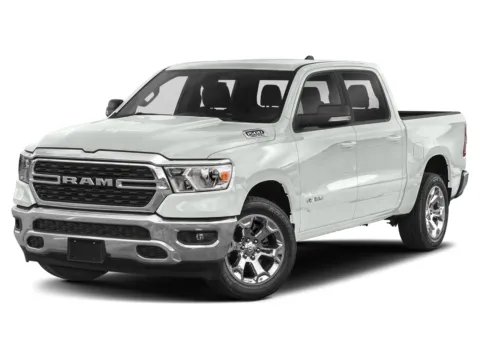 White 2022 RAM 1500 Big Horn Crew Cab 4x4 6'4' Box for sale in Lee's Summit, MO