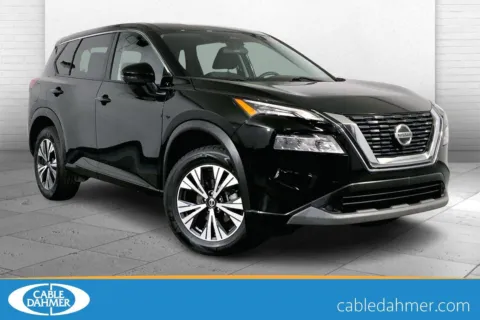 Black 2021 Nissan Rogue SV for sale in Lee's Summit, MO