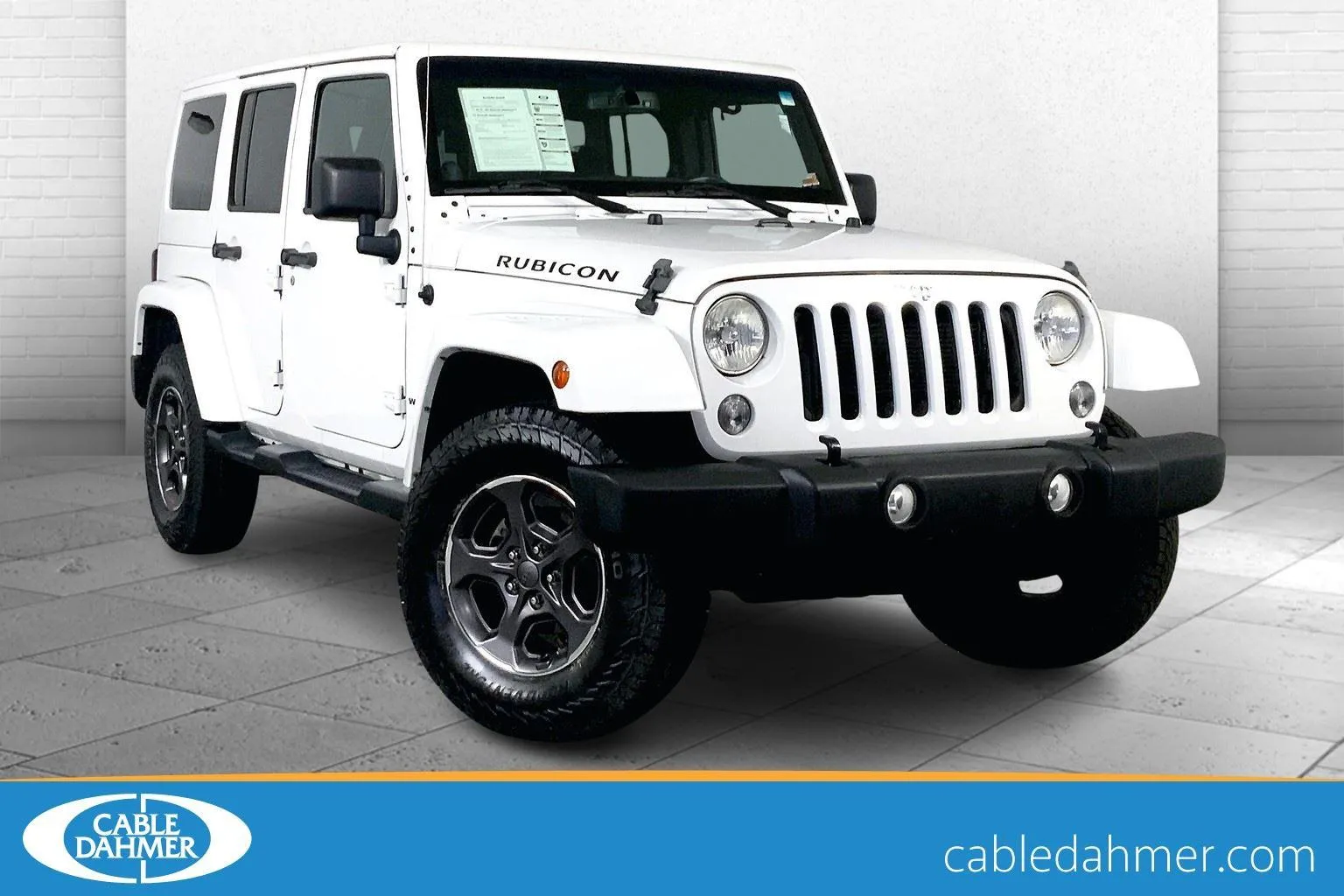 Used 2014 Jeep Wrangler Unlimited Rubicon with VIN 1C4BJWFG7EL108781 for sale in Kansas City