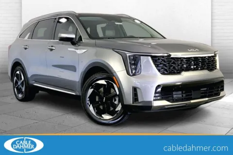 Gray 2025 Kia Sorento Hybrid EX for sale in Lee's Summit, MO
