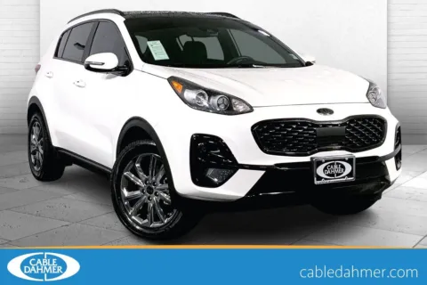 White 2022 Kia Sportage Nightfall for sale in Lee's Summit, MO