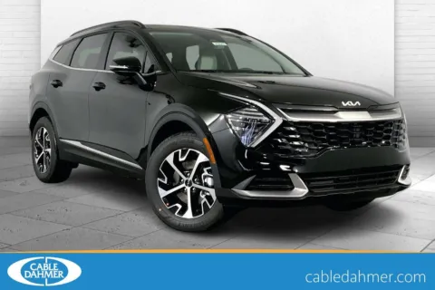 Black 2025 Kia Sportage Hybrid EX for sale in Lee's Summit, MO