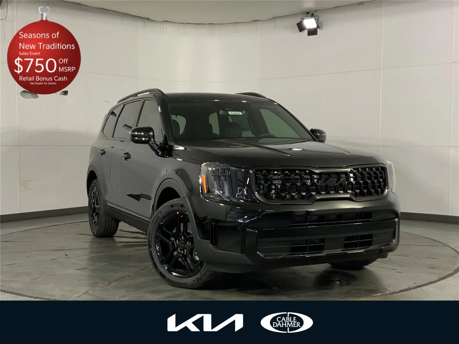 Black 2025 Kia Telluride EX X-Line for sale in Lee's Summit, MO