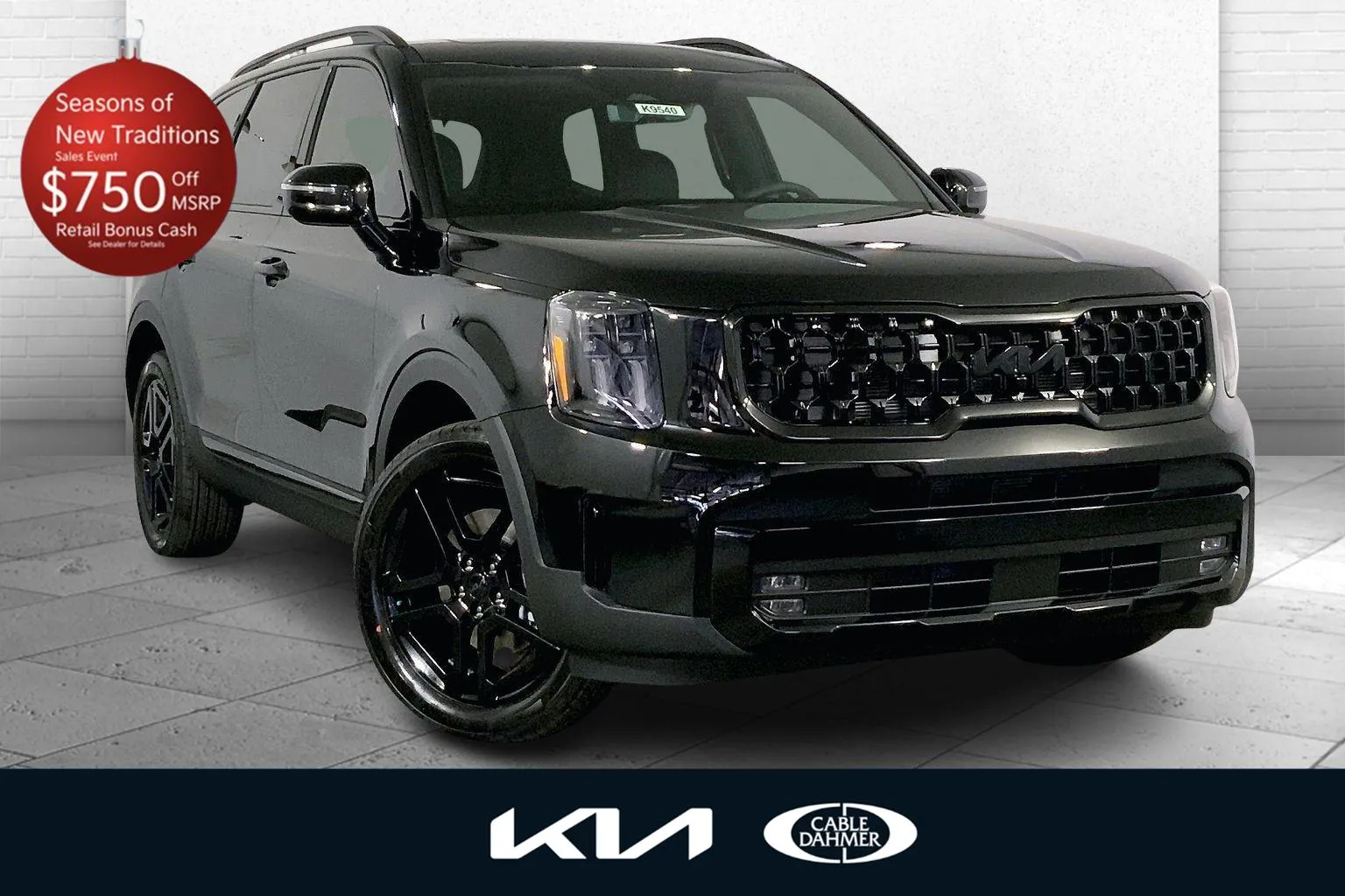 Black 2025 Kia Telluride SX-Prestige X-Line for sale in Lee's Summit, MO