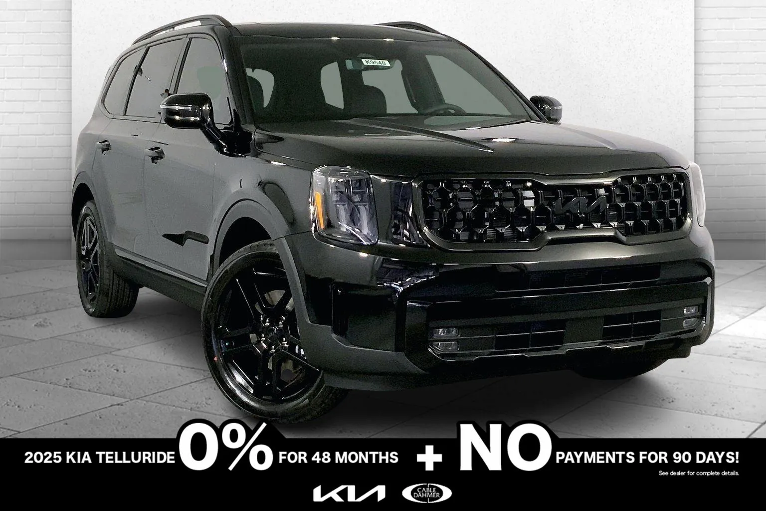 Black 2025 Kia Telluride SX-Prestige X-Line for sale in Lee's Summit, MO