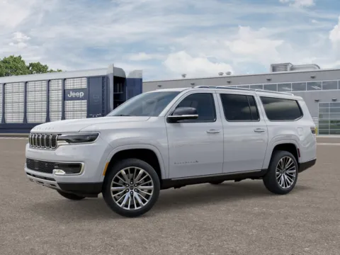 White 2025 Jeep Wagoneer WAGONEER L LIMITED 4X4 for sale in Kansas City, MO