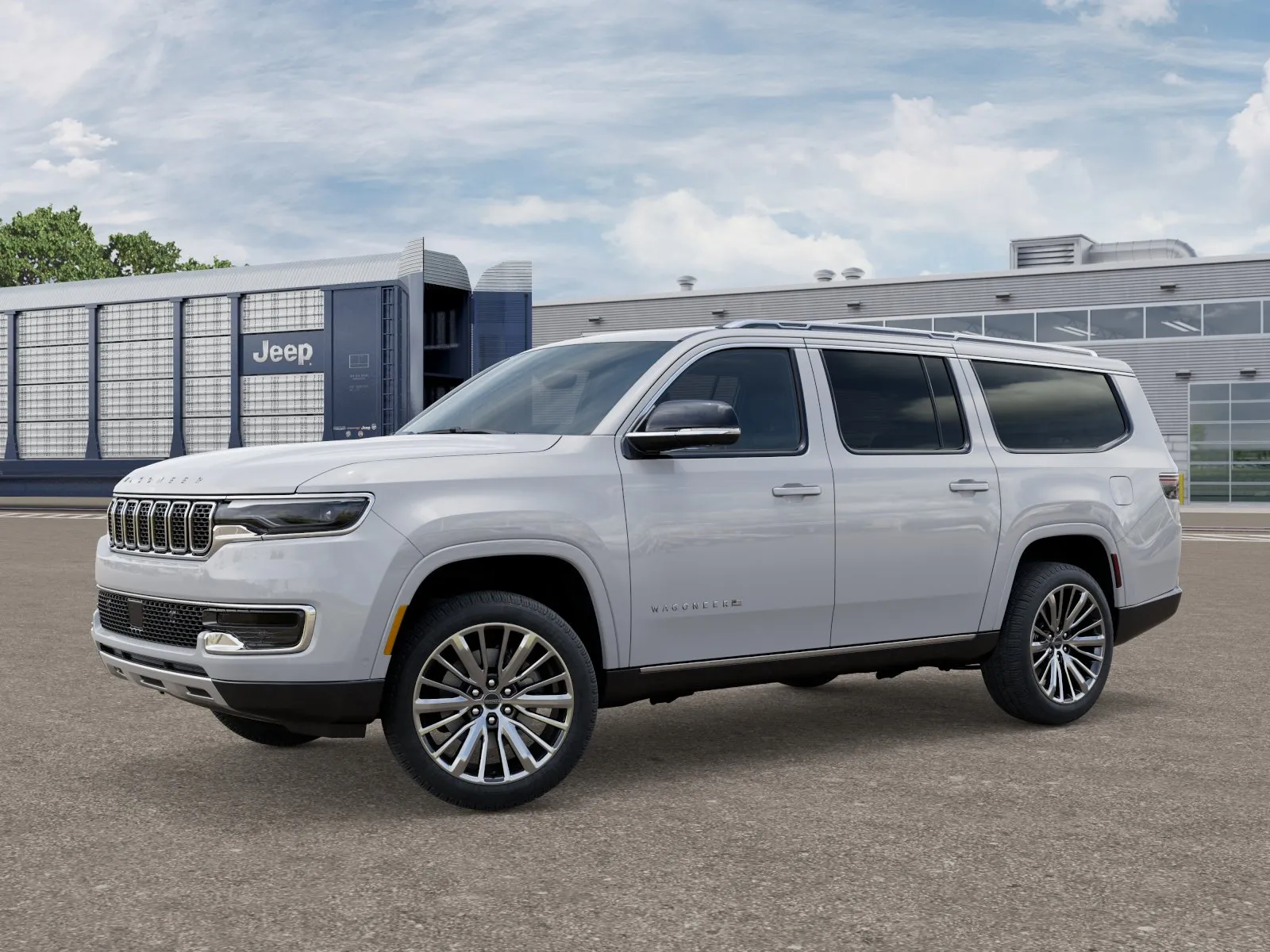 White 2025 Jeep Wagoneer WAGONEER L LIMITED 4X4 for sale in Kansas City, MO