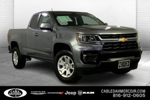 Gray 2021 Chevrolet Colorado 2WD Extended Cab Long Box LT for sale in Kansas City, MO