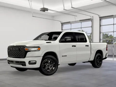 White 2026 RAM Ram 1500 RAM 1500 BIG HORN CREW CAB 4X4 5'7' BOX for sale in Kansas City, MO