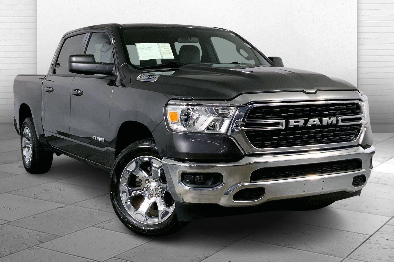 Gray 2022 RAM 1500 Big Horn Crew Cab 4x4 5'7' Box for sale in Kansas City, MO