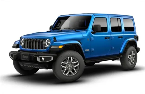 Blue 2026 Jeep Wrangler WRANGLER 4-DOOR SAHARA for sale in Kansas City, MO