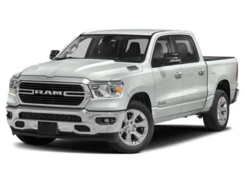 White 2020 RAM 1500 Big Horn Crew Cab 4x4 5'7' Box for sale in Kansas City, MO