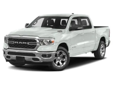 White 2022 RAM 1500 Big Horn Crew Cab 4x4 5'7' Box for sale in Kansas City, MO
