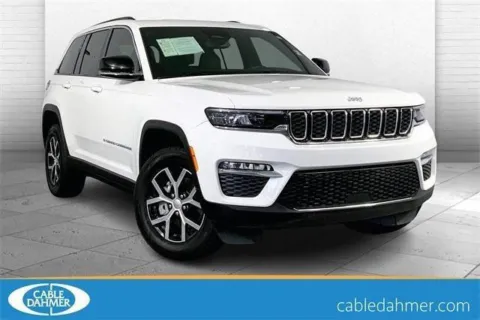 White 2024 Jeep Grand Cherokee Limited 4x4 for sale in Kansas City, MO