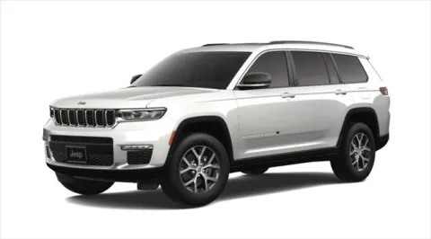 White 2025 Jeep Grand Cherokee GRAND CHEROKEE L LIMITED 4X4 for sale in Kansas City, MO