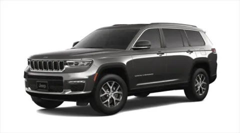 Gray 2025 Jeep Grand Cherokee GRAND CHEROKEE L LIMITED 4X4 for sale in Kansas City, MO