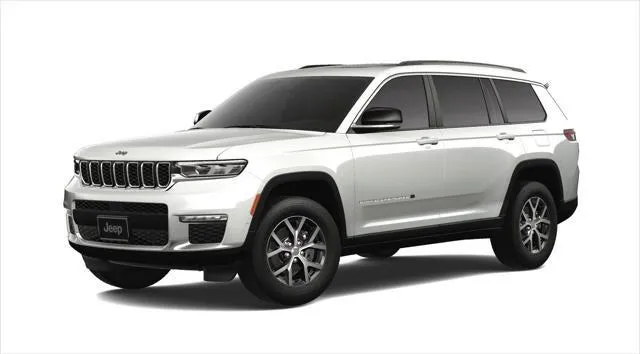 White 2025 Jeep Grand Cherokee GRAND CHEROKEE L LIMITED 4X4 for sale in Kansas City, MO