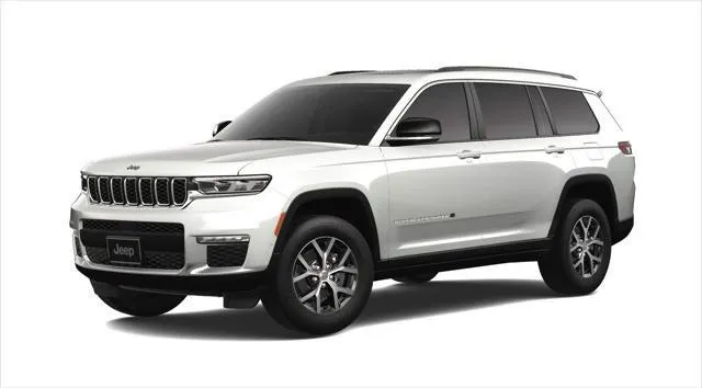 White 2025 Jeep Grand Cherokee GRAND CHEROKEE L LIMITED 4X4 for sale in Kansas City, MO