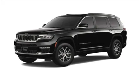 Black 2025 Jeep Grand Cherokee GRAND CHEROKEE L LIMITED 4X4 for sale in Kansas City, MO
