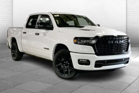 White 2026 RAM Ram 1500 RAM 1500 LARAMIE CREW CAB 4X4 5'7' BOX for sale in Kansas City, MO