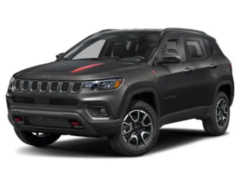 Black 2024 Jeep Compass Trailhawk 4x4 for sale in Kansas City, MO