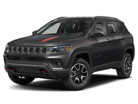 Black 2024 Jeep Compass Trailhawk 4x4 for sale in Kansas City, MO