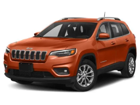 Orange 2021 Jeep Cherokee Latitude Plus FWD for sale in Kansas City, MO