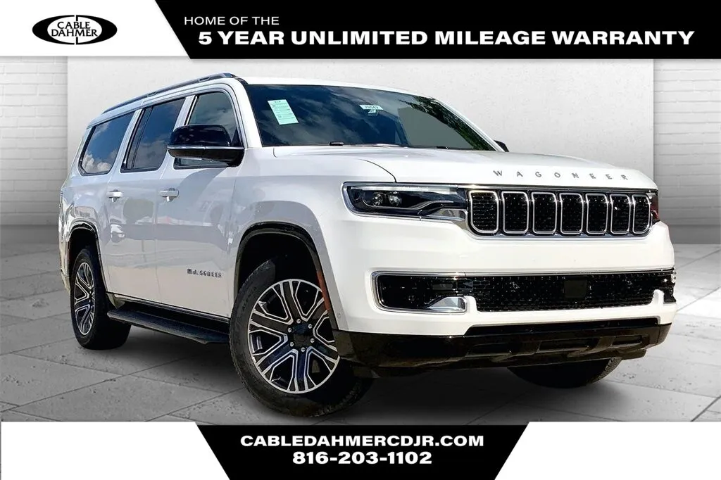 White 2024 Jeep Wagoneer L for sale in Kansas City, MO