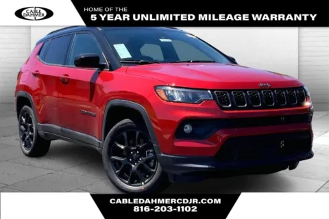 Red 2024 Jeep Compass Latitude for sale in Kansas City, MO