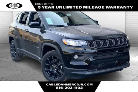 Black 2025 Jeep Compass Latitude for sale in Kansas City, MO
