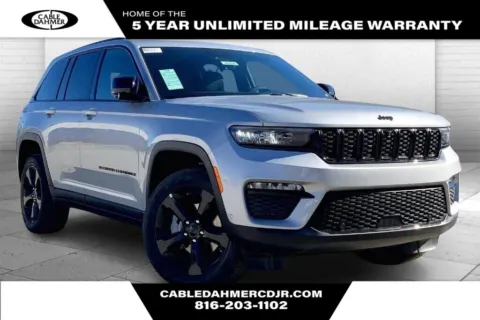 Silver 2025 Jeep Grand Cherokee Limited for sale in Kansas City, MO