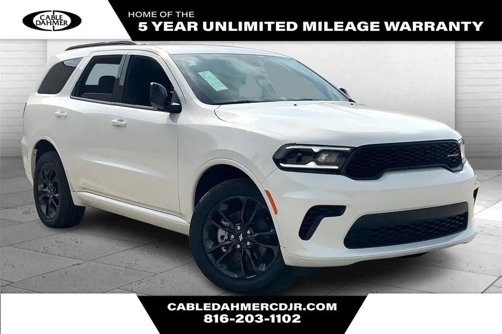 White 2025 Dodge Durango GT for sale in Kansas City, MO