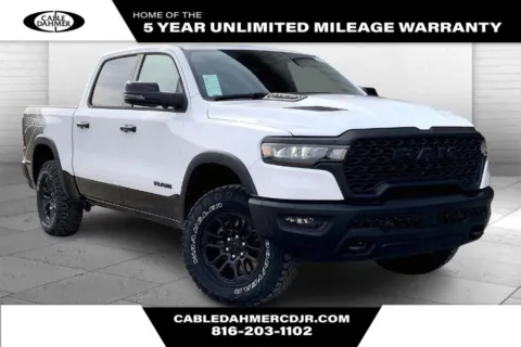 White 2025 Ram 1500 Rebel for sale in Kansas City, MO