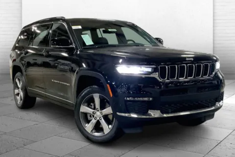 Black 2025 Jeep Grand Cherokee L Limited for sale in Kansas City, MO