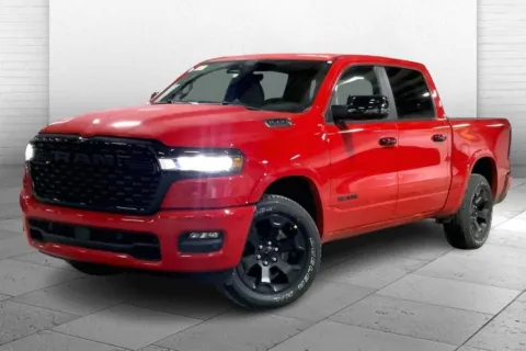 Photos of 2025 Ram 1500 Big Horn for sale in Kansas City, MO at Cable Dahmer Chrysler Dodge Jeep Ram of Kansas City