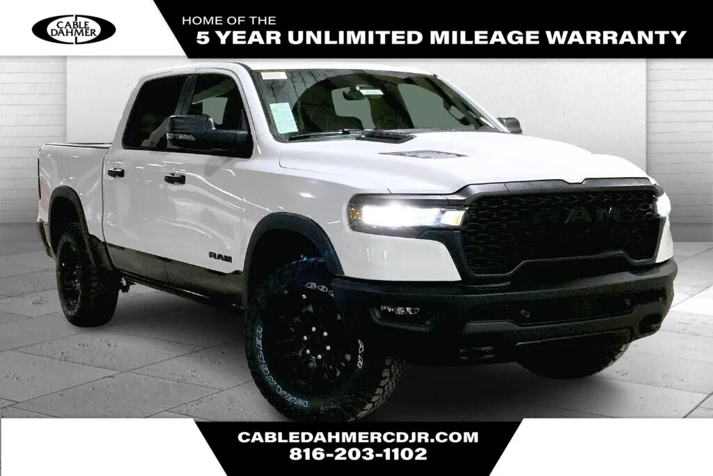 White 2025 Ram 1500 Rebel for sale in Kansas City, MO