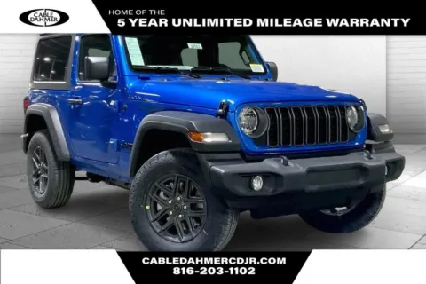 Blue 2025 Jeep Wrangler Sport S for sale in Kansas City, MO