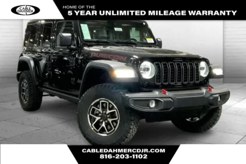 Black 2025 Jeep Wrangler Rubicon for sale in Kansas City, MO