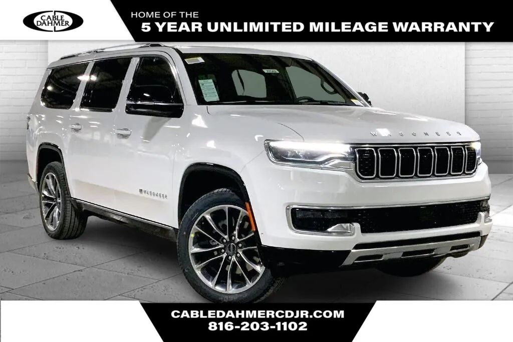 White 2025 Jeep Wagoneer L Series III for sale in Kansas City, MO