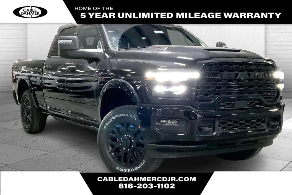 Black 2025 Ram 2500 Limited for sale in Kansas City, MO