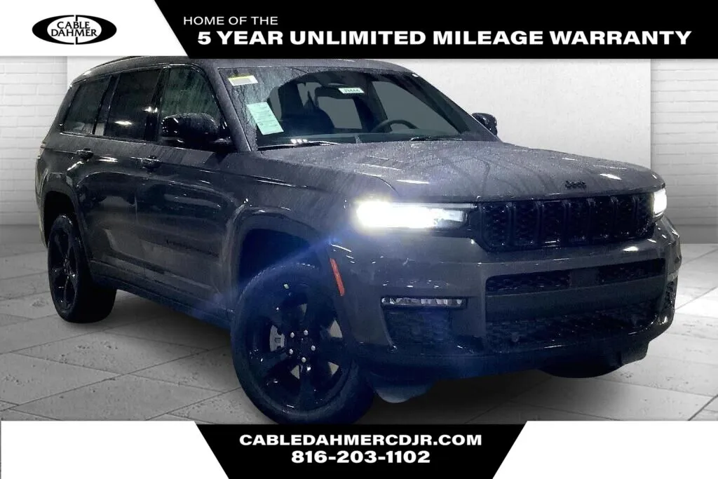 Gray 2025 Jeep Grand Cherokee L Limited for sale in Kansas City, MO