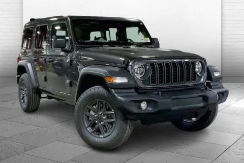 Gray 2025 Jeep Wrangler Sport S for sale in Kansas City, MO